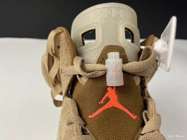 Kicktheory Khaki Retro DH0690-200 Air Travis Jordan 6 Scott British 0713